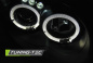 Preview: LED Angel Eyes Scheinwerfer für Subaru Impreza 2 (GD) 03-05 schwarz